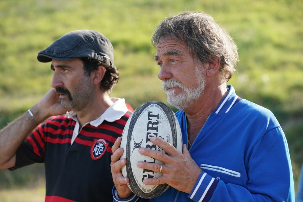 Mathieu Madénian et Olivier Marchal dans Pour l'honneur