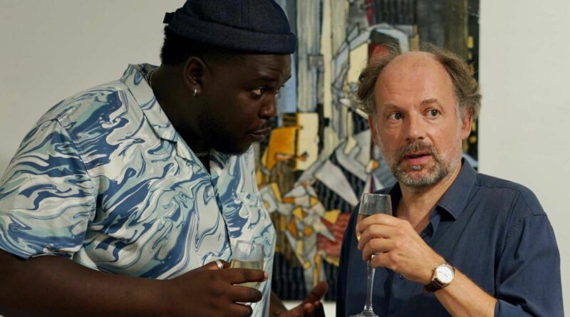 Salif Cissé et Denis Podalydès dans "Le Répondeur"