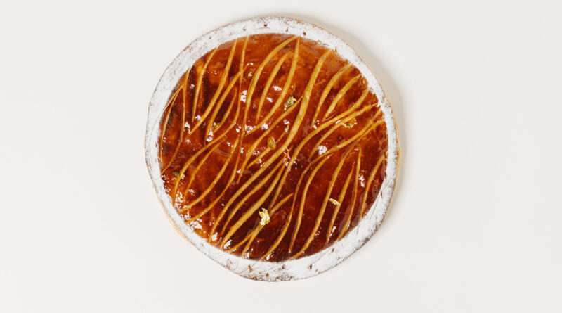 Galette yuzu / marrons confits Une glace à Paris