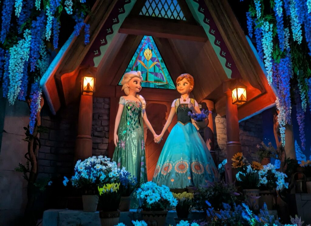 Attraction Frozen after ever, La Reine des Neiges, Disneyland Paris