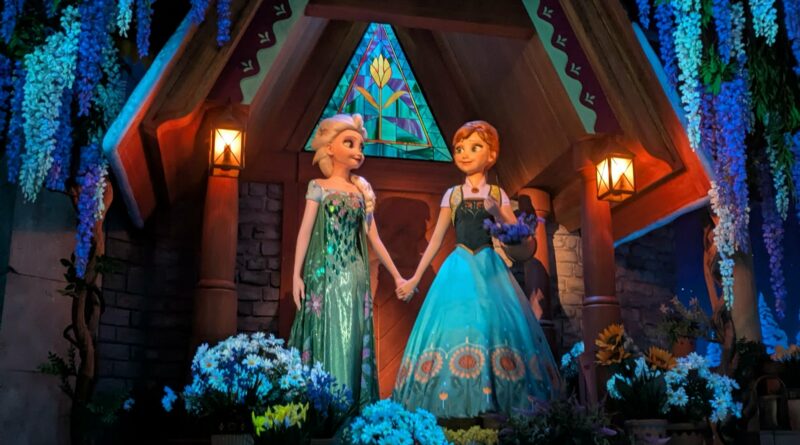 Attraction Frozen after ever, La Reine des Neiges, Disneyland Paris