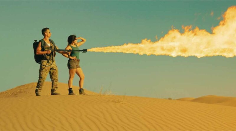 Jérémy Ferrari et Laura Felpin dans "Les K d'or"