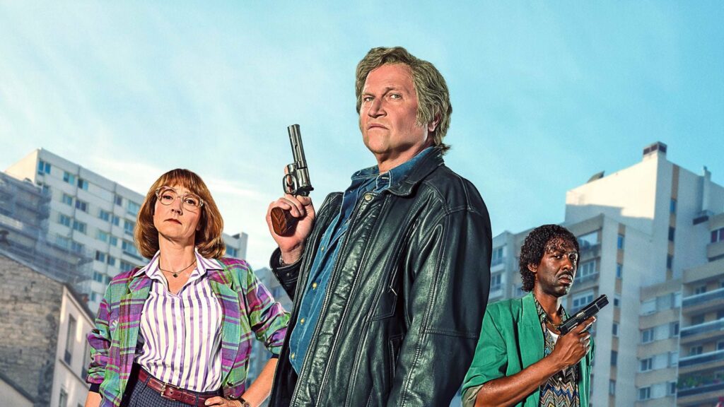 Audrey Lamy, François Damiens et Thomas Ngijol dans "Police Flash 80"
