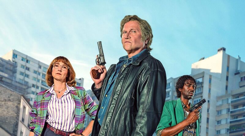Audrey Lamy, François Damiens et Thomas Ngijol dans "Police Flash 80"