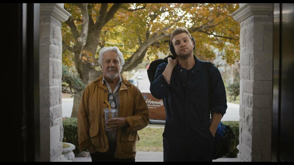 Dustin hoffman et Leo Woodal dans "Le Virtuose"